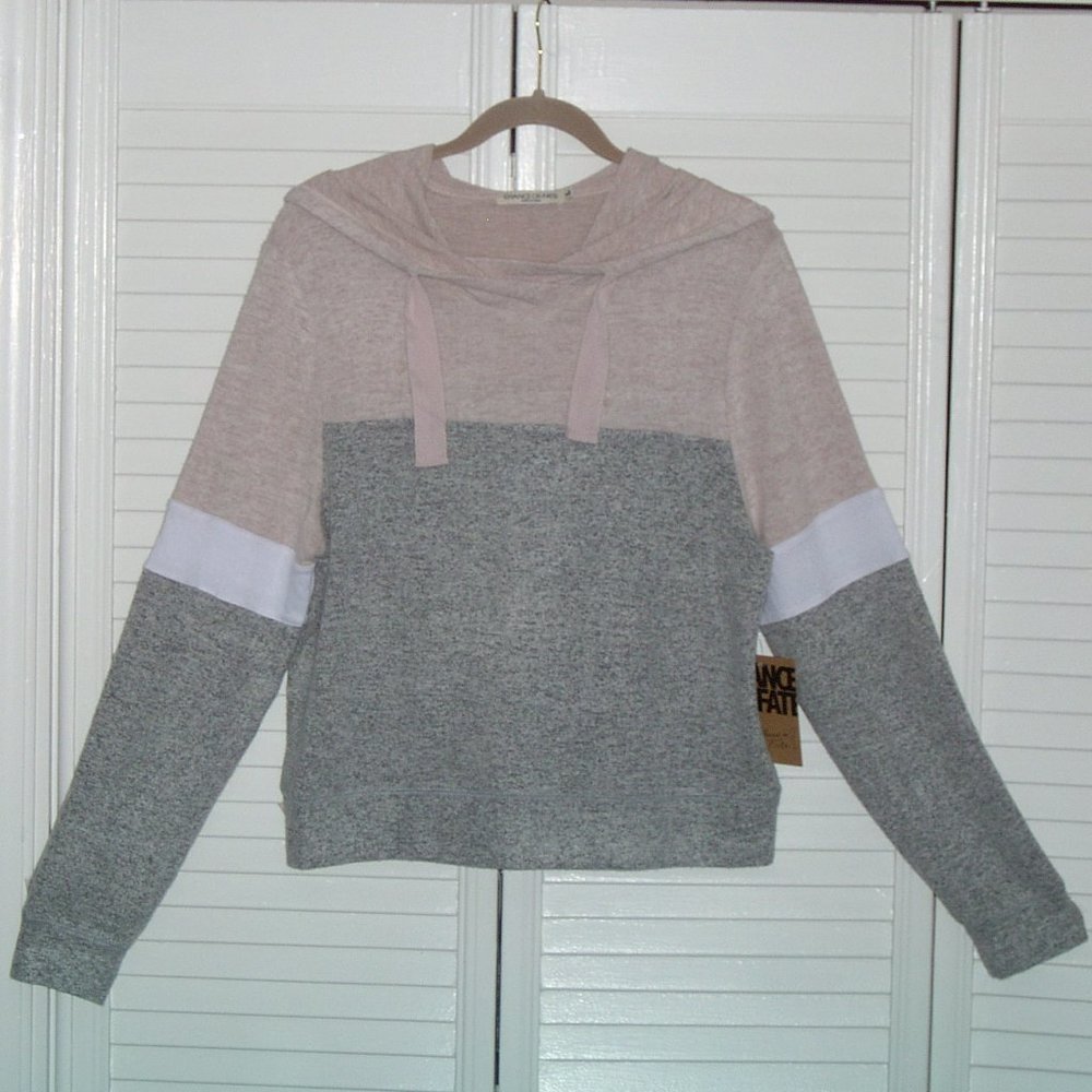 Chance or Fate Junior Large Soft Tri-Color Hoodie